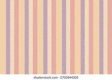 Vodium lines seamless fabric, menu textile vector vertical. Cerry christmas texture background stripe pattern in orange and red colors palette.