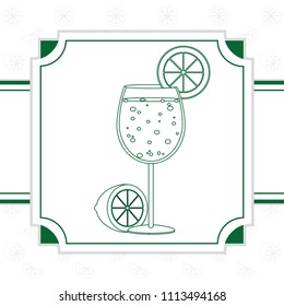 Vodka alcohol drink