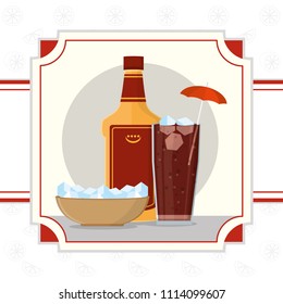 Vodka alcohol drink