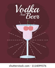 Vodka and beer
