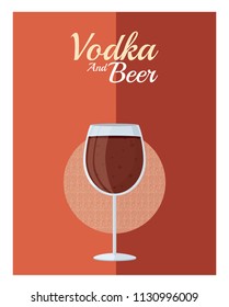 Vodka and beer
