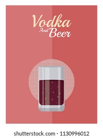 Vodka and beer