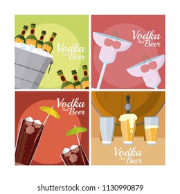 Vodka and beers