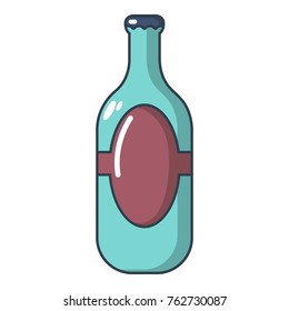 Vodka icon. Cartoon illustration of vodka vector icon for web