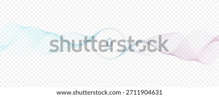 Voice assistant concept. Vector sound wave. Voice and sound recognition equalizer wave flow background. Personal assistant and voice recognition concept gradient vector illustration
