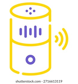 Um assistente de voz para controlar dispositivos residenciais inteligentes.