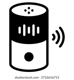 Um assistente de voz para controlar dispositivos residenciais inteligentes.
