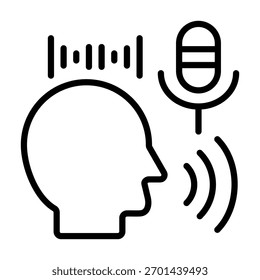 Elemento De Icono De Asistente De Voz Para Diseño Y Vector