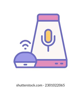 icono del asistente de voz para el diseño de tu sitio web, logotipo, aplicación, interfaz de usuario.
