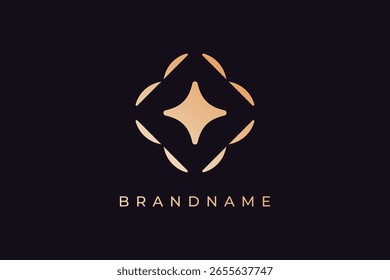 Assistente de voz, reconhecimento de som inteligência artificial modelo de vetor de design de logotipo. 