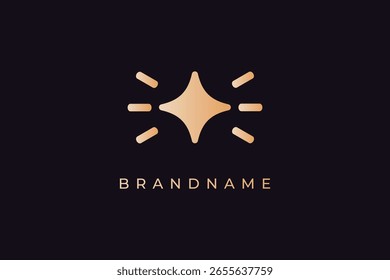 Asistente de voz, reconocimiento de sonido Plantilla de Vector de diseño de logotipo de inteligencia artificial. 