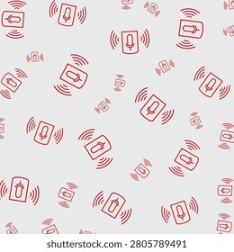 Voice Assistant trendy vector illustration in flat style ravishing background.eps