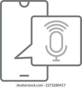 Voice Assistant vector icon. Can be used for printing, mobile and web applications.