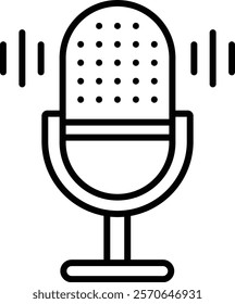 Voice Assistant vector icon. Can be used for printing, mobile and web applications.