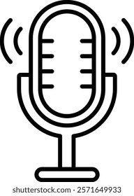 Voice Assistant vector icon. Can be used for printing, mobile and web applications.