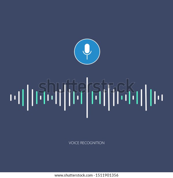 Voice assistant\
vector. Voice\
recognition