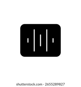 Icono de audio de voz para la grabación