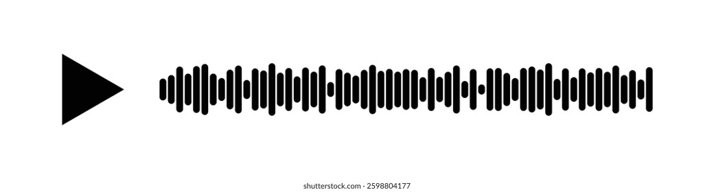 voice and audio message chat icon. sound recording audio message icon.