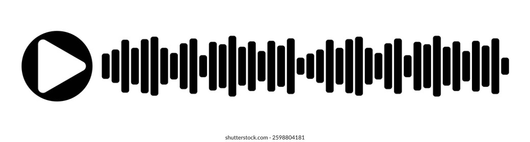 voice and audio message chat icon. sound recording audio message icon.