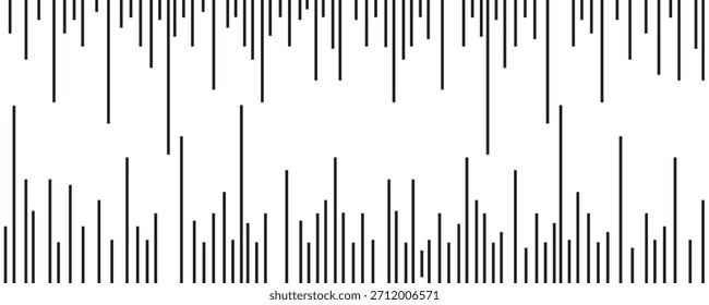 Diseño de interfaz de App de Vector de mensajes de audio de voz, conjunto de ondas de sonido planas de onda plana, ilustración de colección de voz en forma de onda.