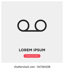 Voice call vector icon