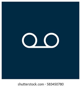 Voice call vector icon