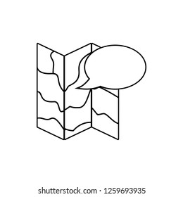 voice card icon. Element of web for mobile concept and web apps icon. Thin line icon for website design and development, app development