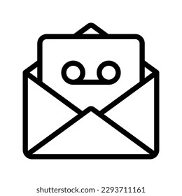Voice Chat icon. voicemail sign for mobile concept and web design. vector illustration