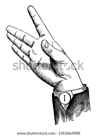 Voice Glide combining the characteristics of certain central aperature consonants with the wide or expanded quality of vowels, vintage line drawing or engraving illustration.