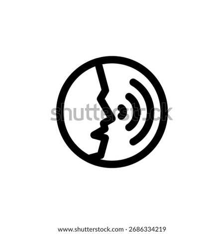 Voice Icon for Audio and Command