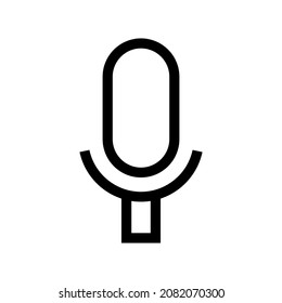 Voice icon isolated on white background