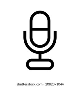 Voice icon isolated on white background