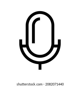 Voice icon isolated on white background