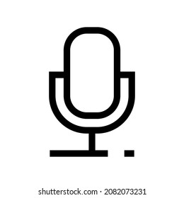 Voice icon isolated on white background