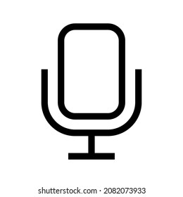 Voice icon isolated on white background