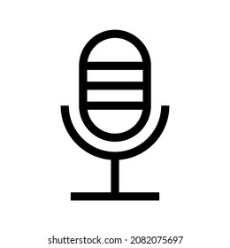 Voice icon isolated on white background