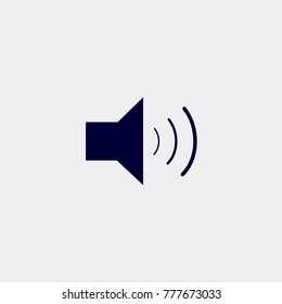 voice icon, Vector illustration. volume icon