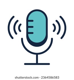Voice icon vector stock illustration