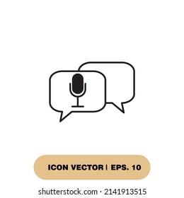 Voice icons  symbol vector elements for infographic web