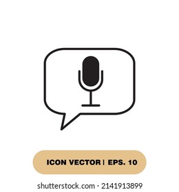 Voice icons  symbol vector elements for infographic web