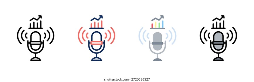 Ícone do Voice Insight define várias coleções de estilos