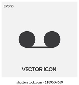 Voice mail icon vector illustration.Light backround.Premium quality.