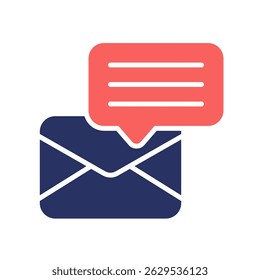 Voice Mail Vector Icon for Audio Messaging and Paperwork Support. Phone symbol with recording notification, digital inbox design. solid duo tone Icon