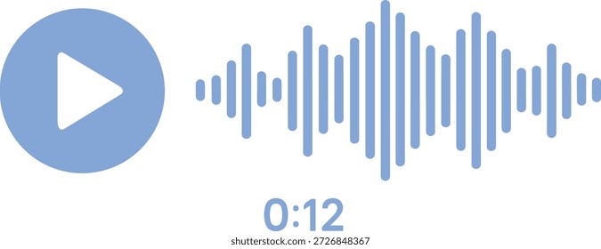 Sprachnotiz-Audio-Nachrichtenabspielgerät mit Wiedergabetaste