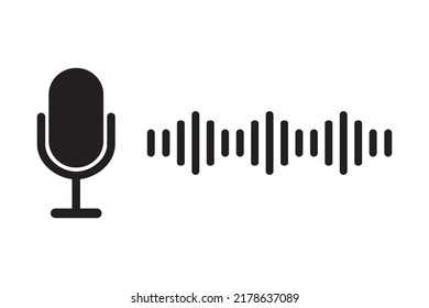 Icono de burbuja de mensajes de voz en estilo plano. Ilustración del vector de onda de sonido de chat sobre fondo aislado. Concepto de negocio de firma de audio.