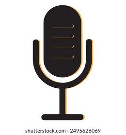 Icono de mensaje de voz Imagen de Vector plano moderno. Diseño de icono de chat de voz eps 10