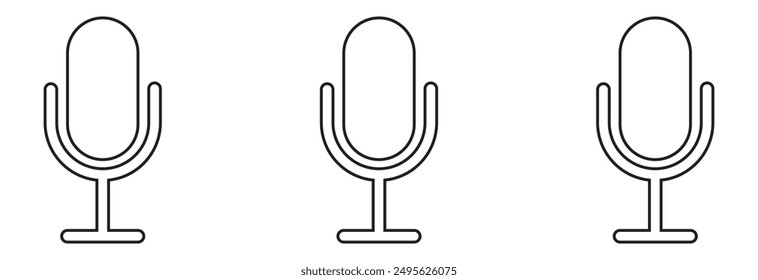 Sprachnachricht Symbol modernes flaches Vektorbild. Voice-Chat-Icon-Design eps 10