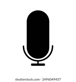 voice microphone icon vector symbol