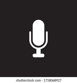 Voice note icon vector simple design