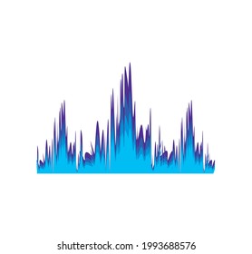 icono aislado de frecuencia de reconocimiento de voz